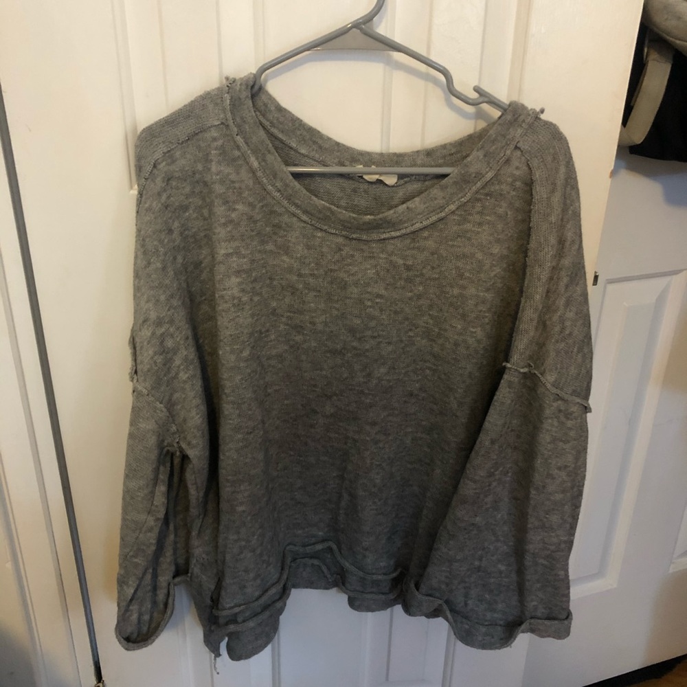 Cool “inside out” sweater